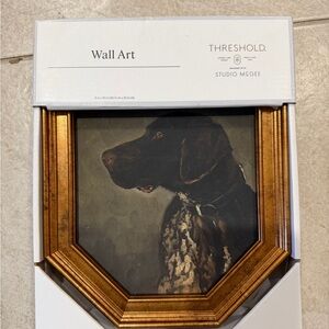 Studio McGee Gold Frame Dog Portrait